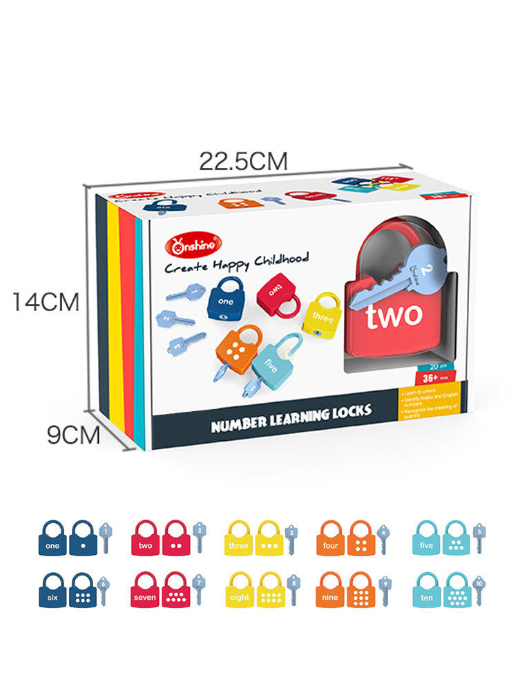 Montessori Lock & Key Coordination Set – Fine Motor Skills & Problem Solving Play (Ages 3–5)