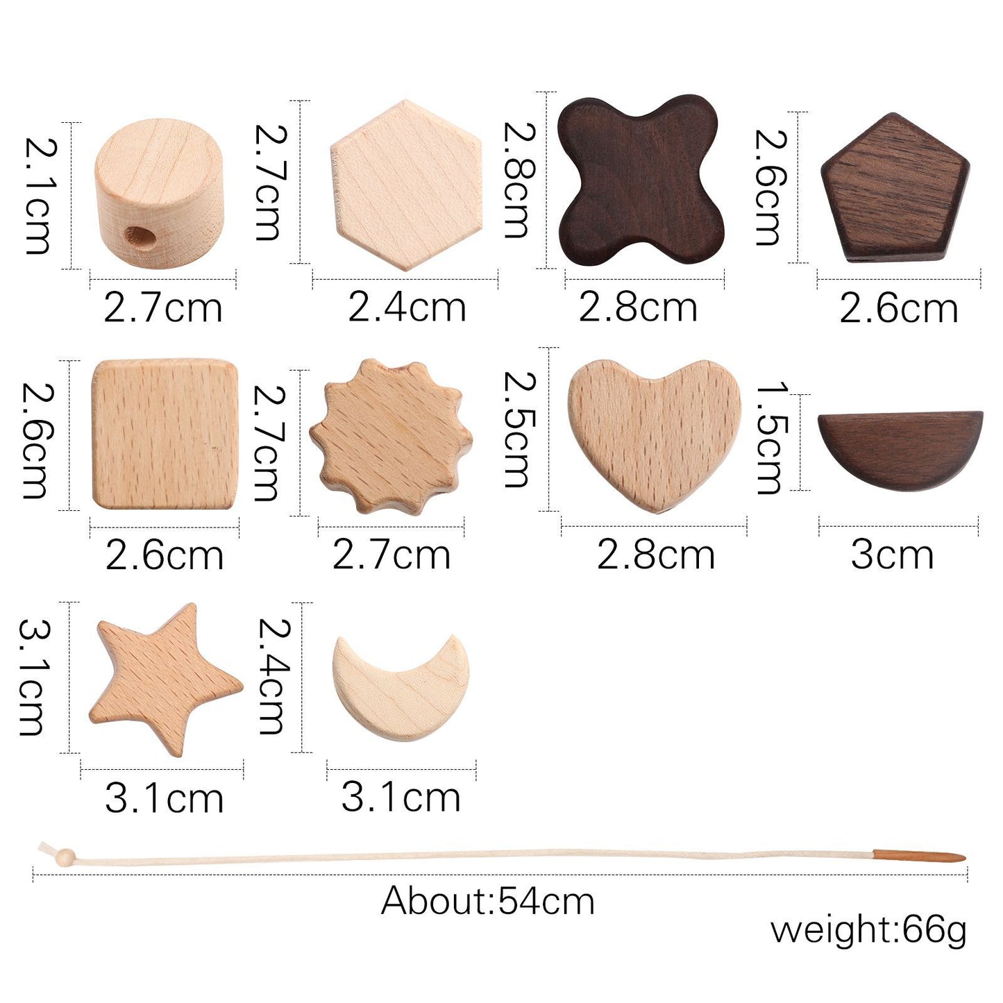 Montessori Number Threading Toy – Fine Motor & Early Numeracy Builder (Ages 3–4)