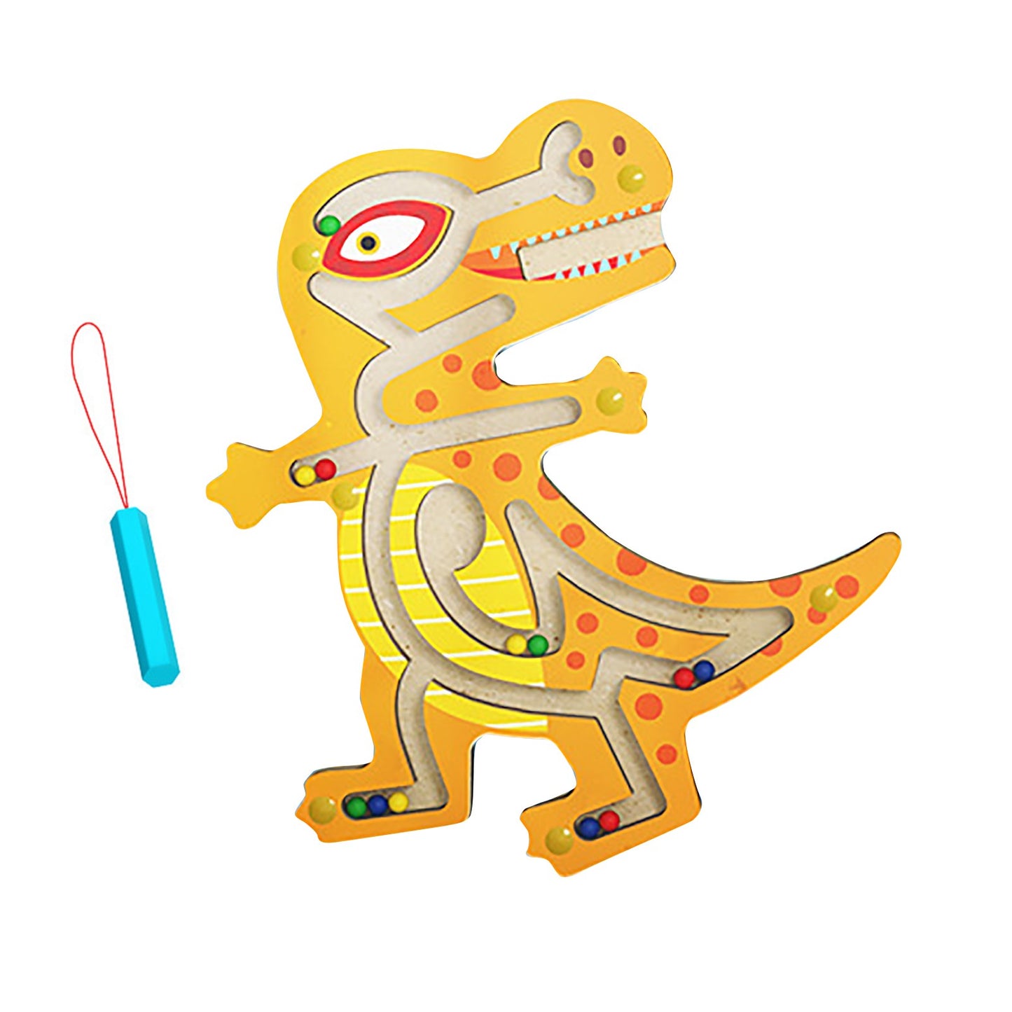 Magnetic Maze Fine Motor Board – Pre-Writing & Hand-Eye Coordination Development (Ages 3–6+)