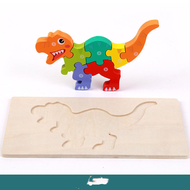 Montessori Numbered Animal Puzzle Set – Fine Motor & Sensory Development (Ages 2–4 Years)
