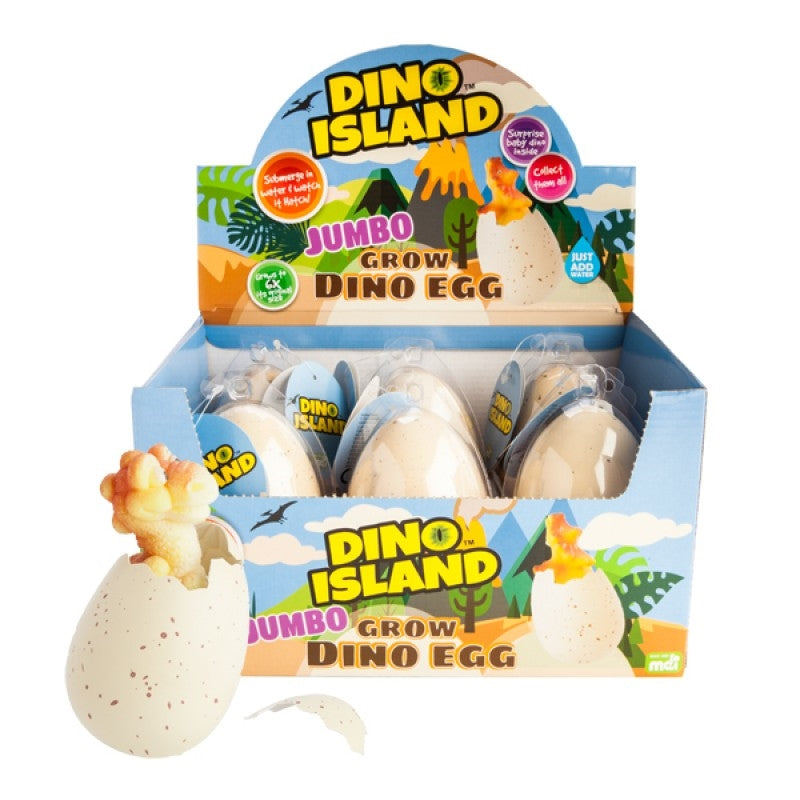 Jumbo Grow Dinosaur Egg Surprise Hatching Dino Toy Random Design
