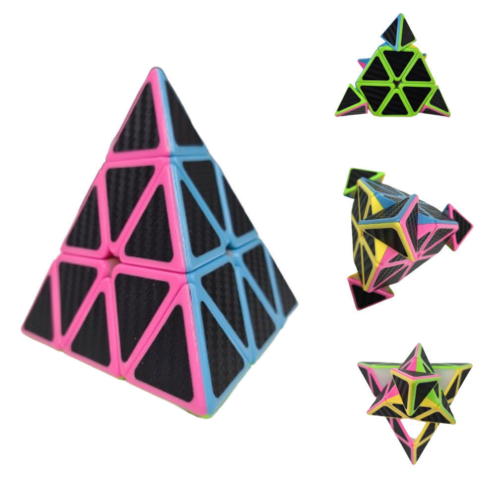 Pyraminx Speed Cube Triangle Puzzle for Kids