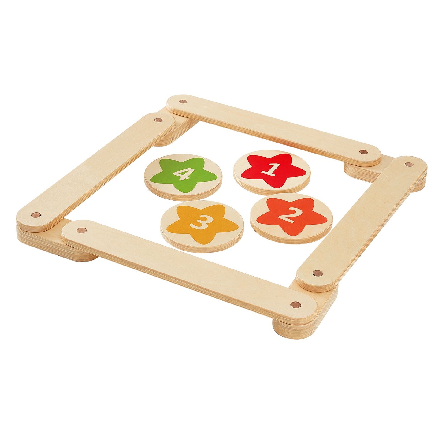 Montessori Wooden Balance Beam Set for Kids | Sensory Stepping Stones