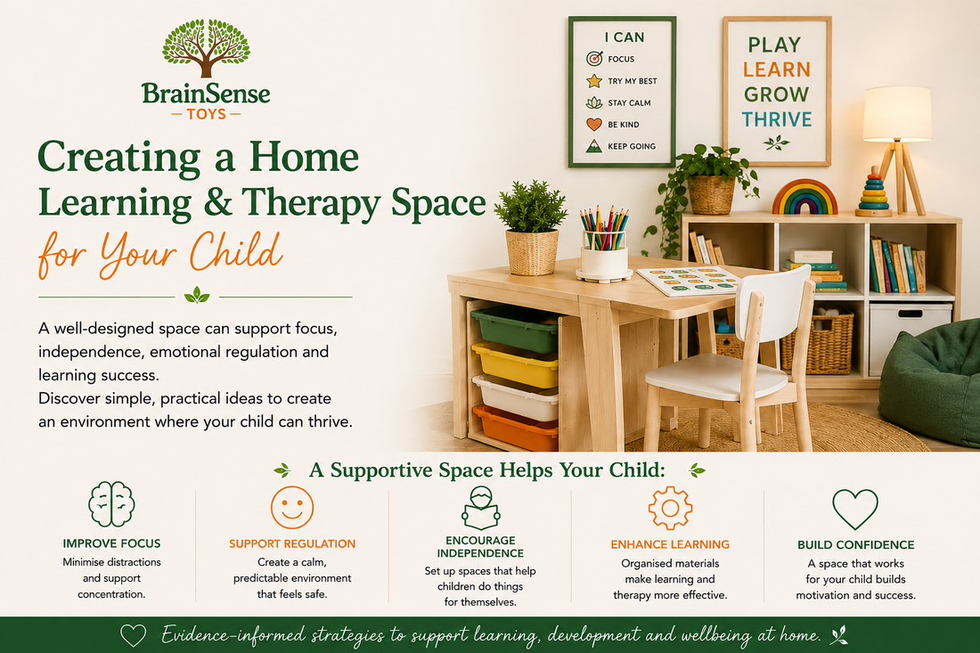 How to Create a Home Learning and Therapy Space