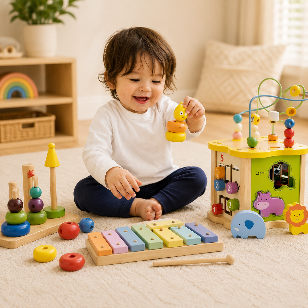 1-2 Years – BrainSense Toys