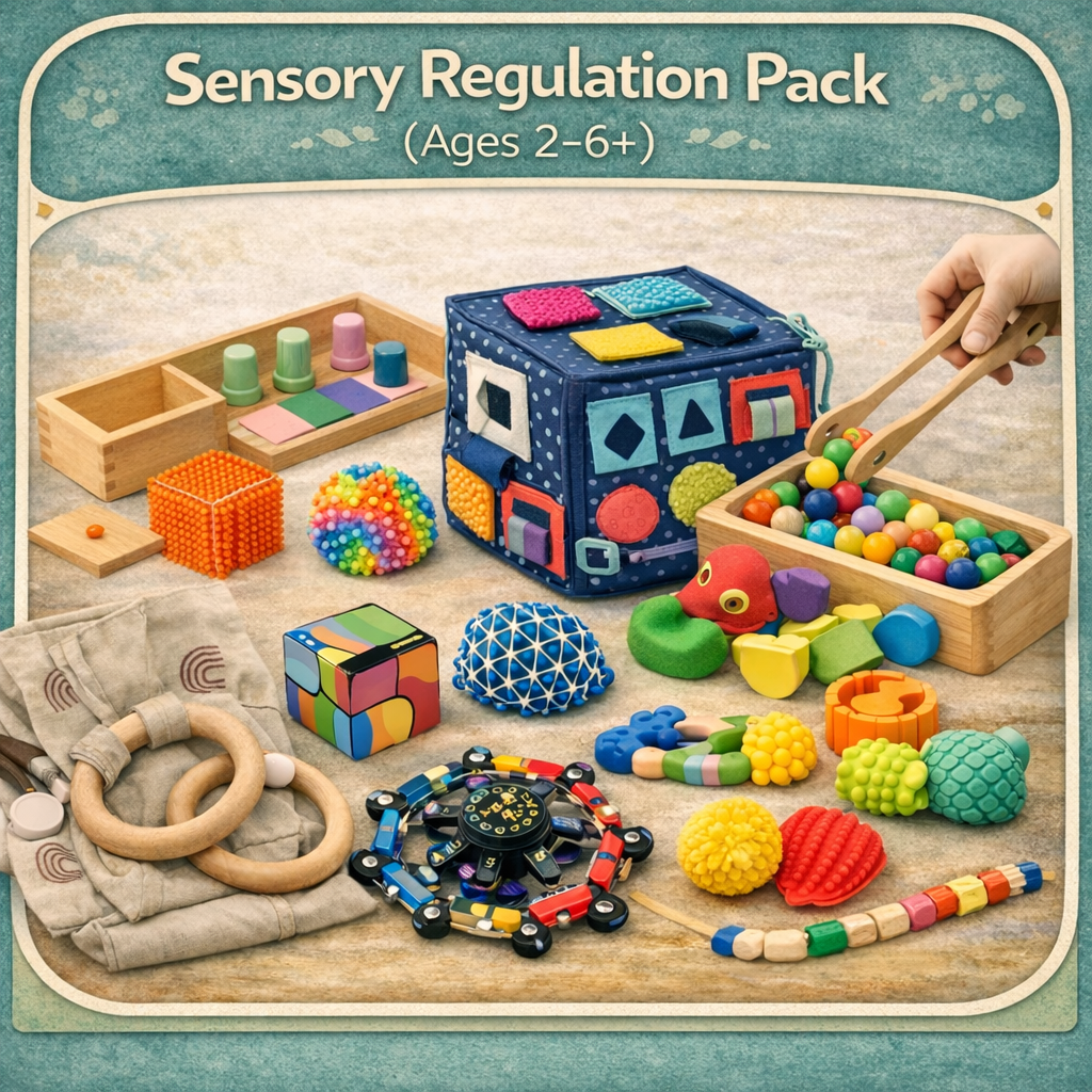 Sensory Regulation Pack (Ages 2-6+ Years)