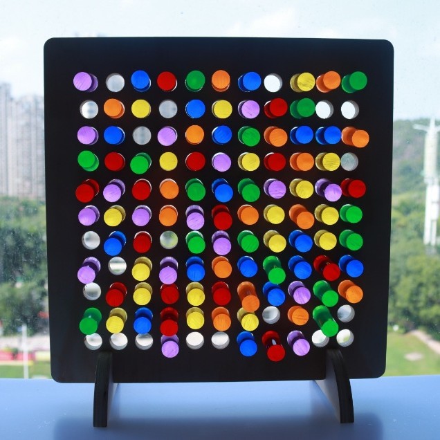 Sensory Light Peg Board – Calming Regulation & Fine Motor Development (Ages 2–6+)