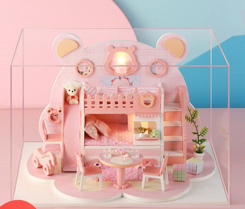 Assembled Model Dollhouse (Ages 5–8+)