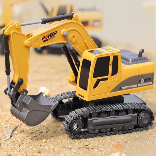 Wireless Remote Control Excavator Imaginative Construction Toy (Ages 3–8)