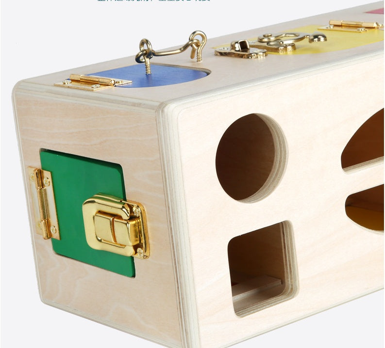 Montessori-style Toddler Sorting & Matching Block Set (Ages 1–2)