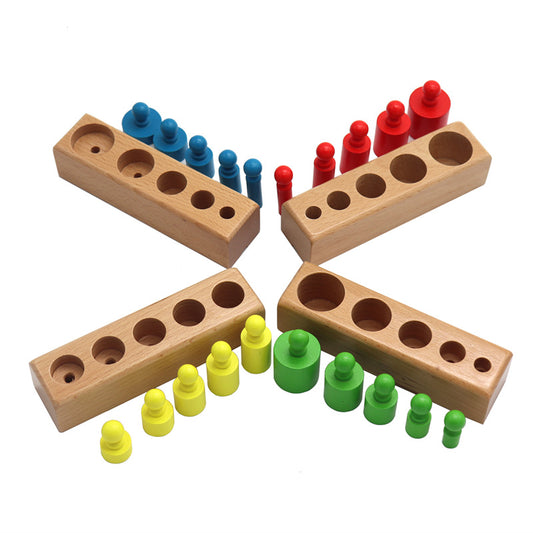 Montessori Sorting & Matching Block Set – Sensory, Fine Motor & Cognitive Development (Ages 3–6+)