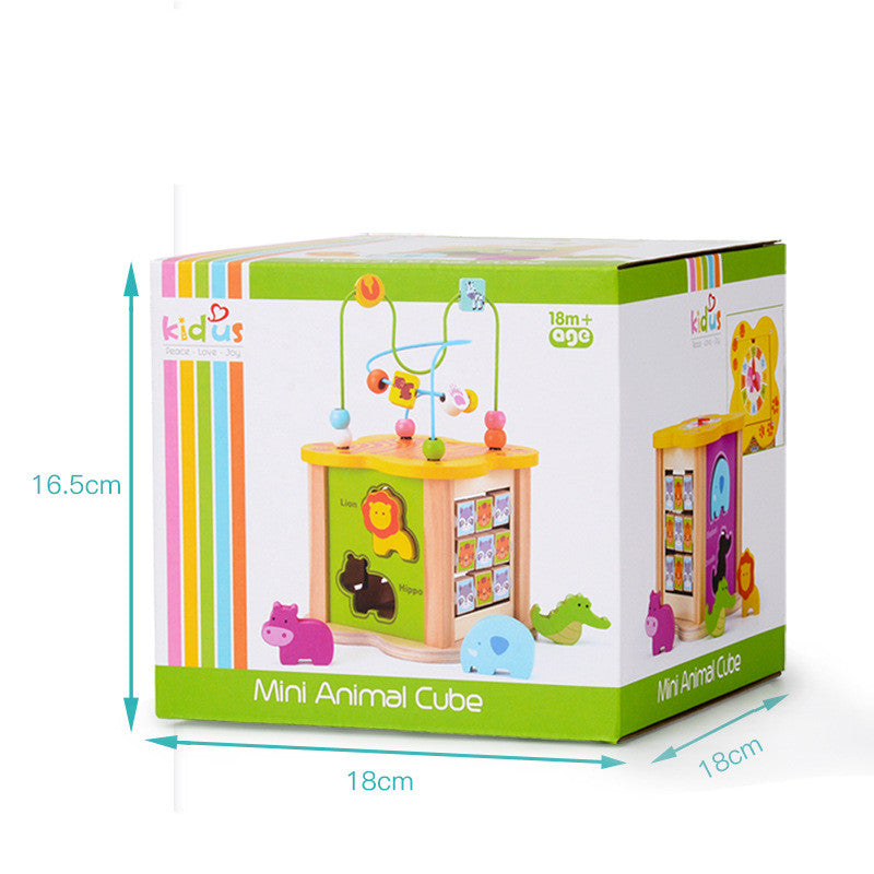 Activity Cube – Cognitive & Fine Motor Development Toy (Ages 1–3)