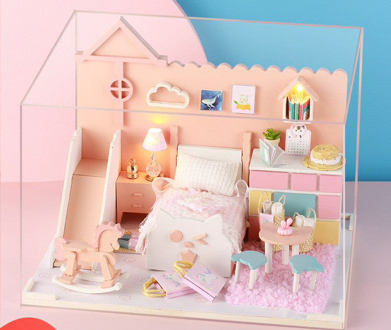 Assembled Model Dollhouse (Ages 5–8+)