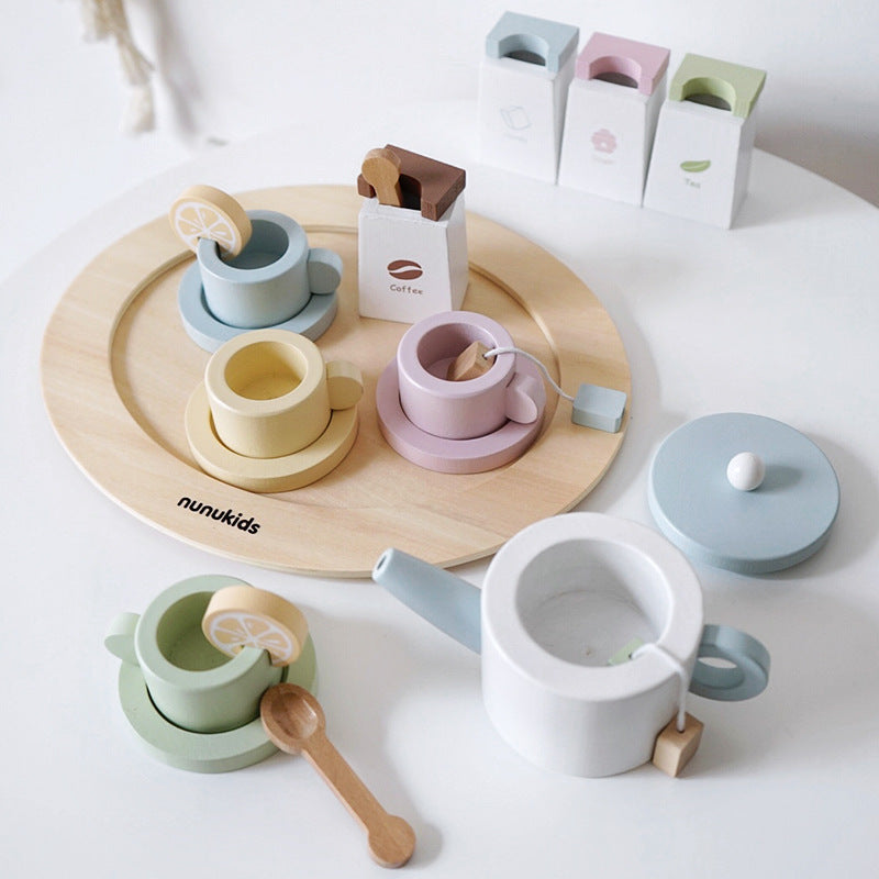 Practical Life Role Play Tea Set (Ages 3–6+)