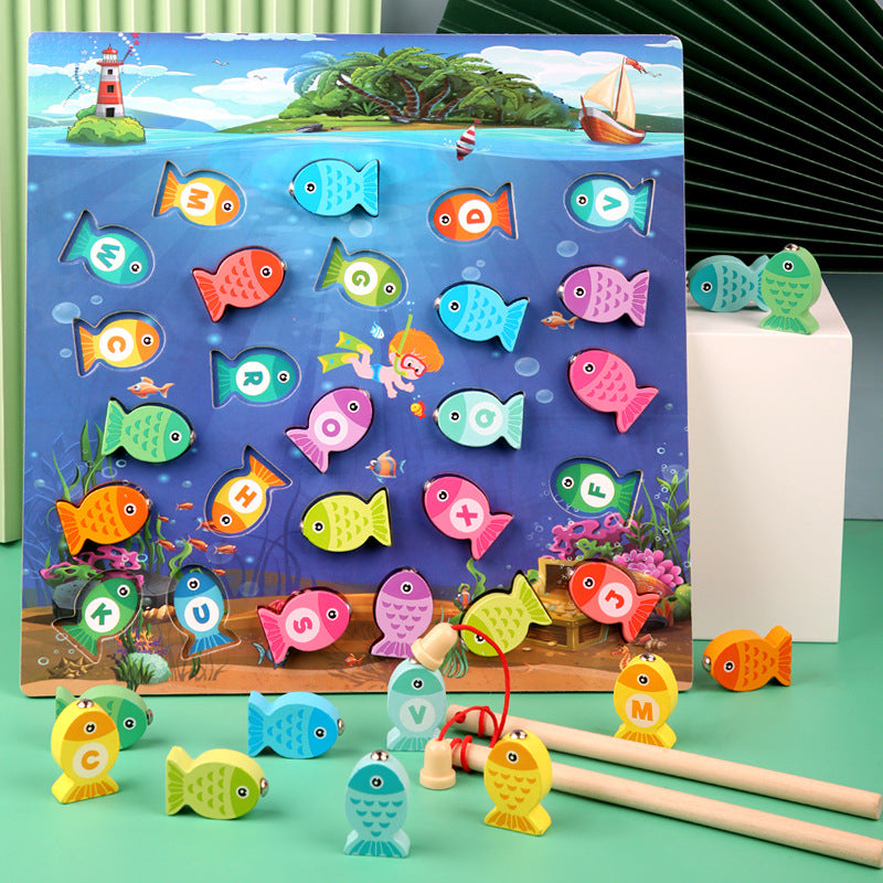 Magnetic Fishing Counting Game – Early Numeracy & Fine Motor Coordination (Ages 3–6+)