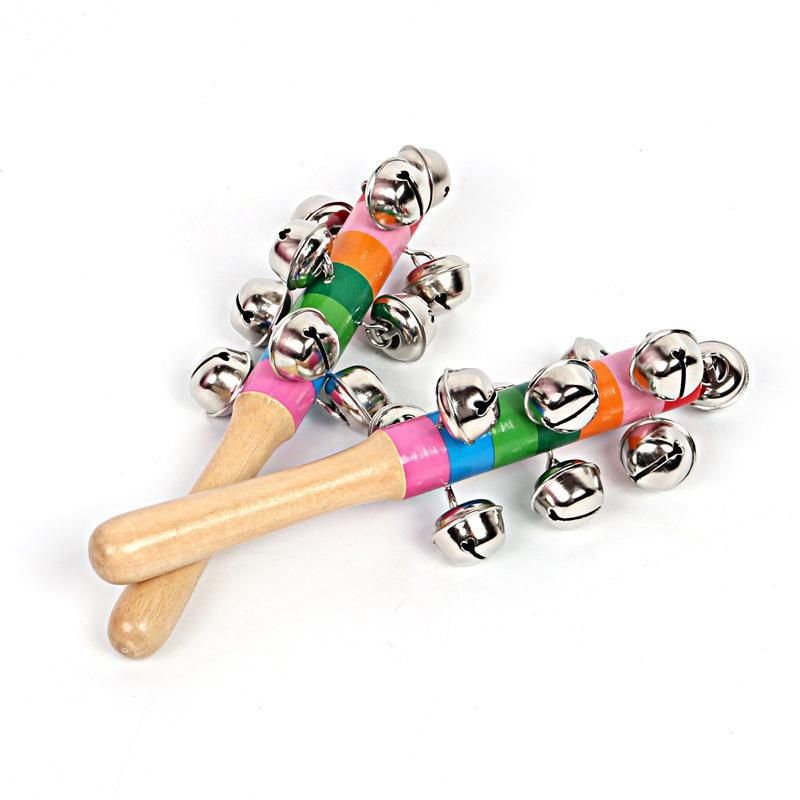 Montessori Musical Bell Rattle – Auditory Processing & Early Cognitive Development (Ages 1–4 Years)