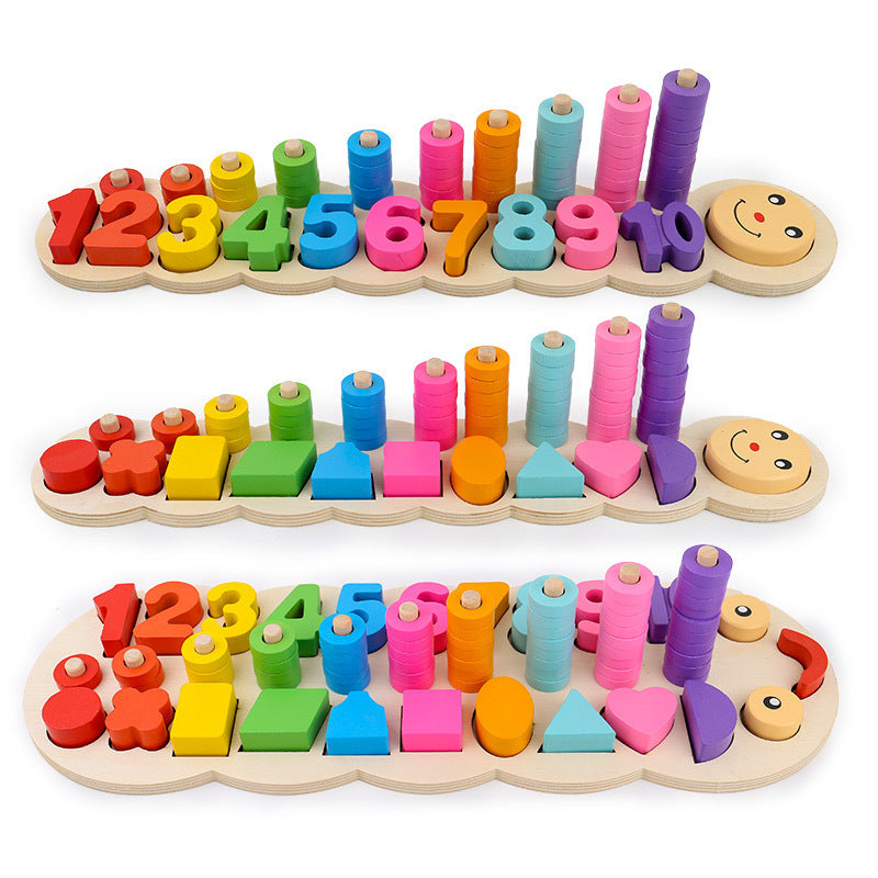 Early Numeracy Stacking Toy – Cognitive, Counting & Fine Motor Development Toy (Ages 2–4)