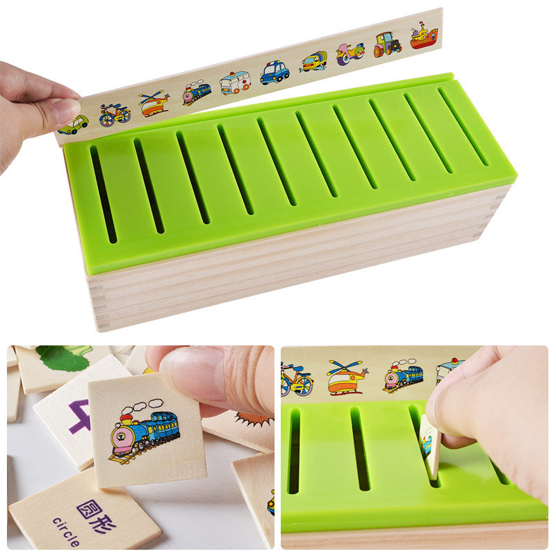 Montessori Sorting & Matching Logic Box – Early Numeracy, Literacy & Cognitive Development (Ages 4–6+)
