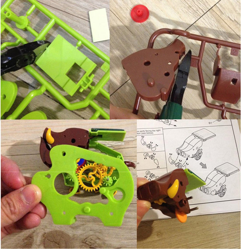 Mechanical STEM Discovery Toy – Fine Motor, Cognitive & Cause-and-Effect Learning Toy (Ages 3–6)