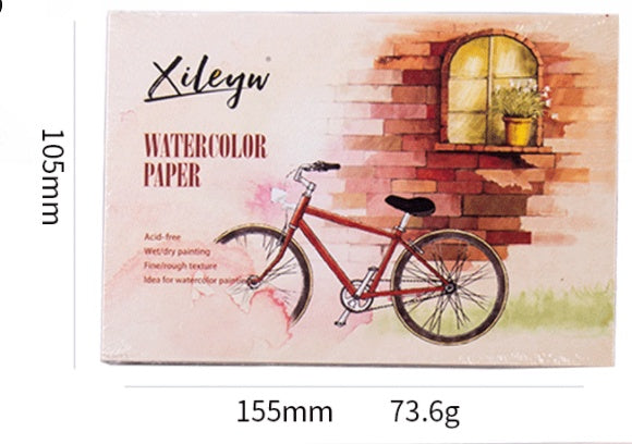 Premium Watercolour Paper Pad – Skill-Building Art Paper (Ages 7–8+)