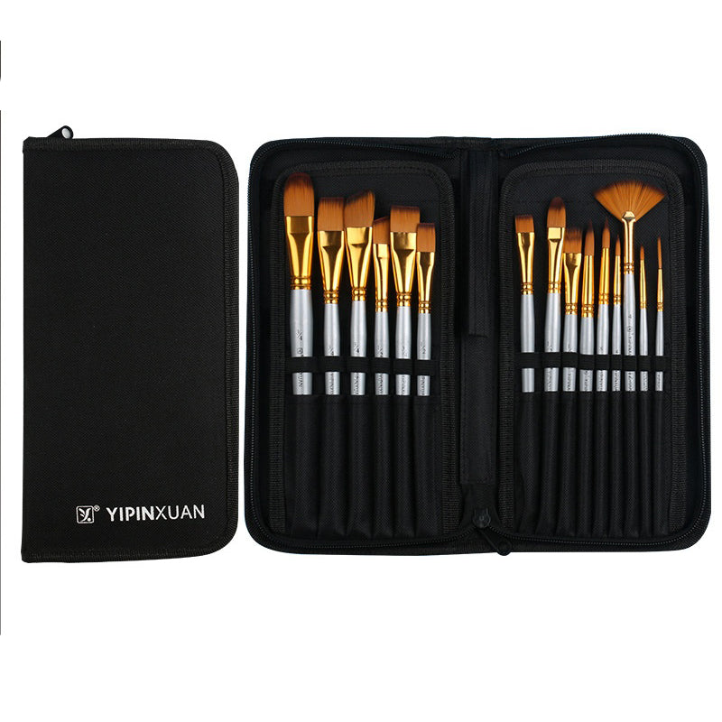Professional Acrylic Paint Brush Set – Precision Art Tools (Ages 7–8+)