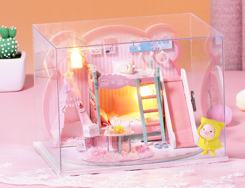 Assembled Model Dollhouse (Ages 5–8+)