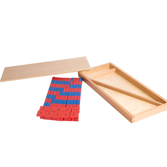 Montessori Number Rod Math Set – Counting, Addition & Numeracy Foundations (Ages 5–8)