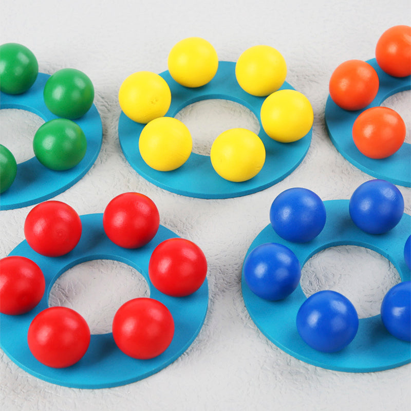 Ball Drop Stacking Tower Game – Fine Motor Coordination, Sensory Play & Problem Solving (Ages 5–8+)