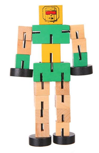 Block Character Figures – Imaginative Play & Creative Storytelling Builders (Ages 3–6)