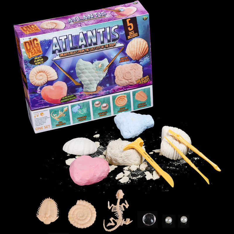 STEM Gem Digging Discovery Kit – Hands-On Geology & Science Exploration (Ages 5–8 Years)