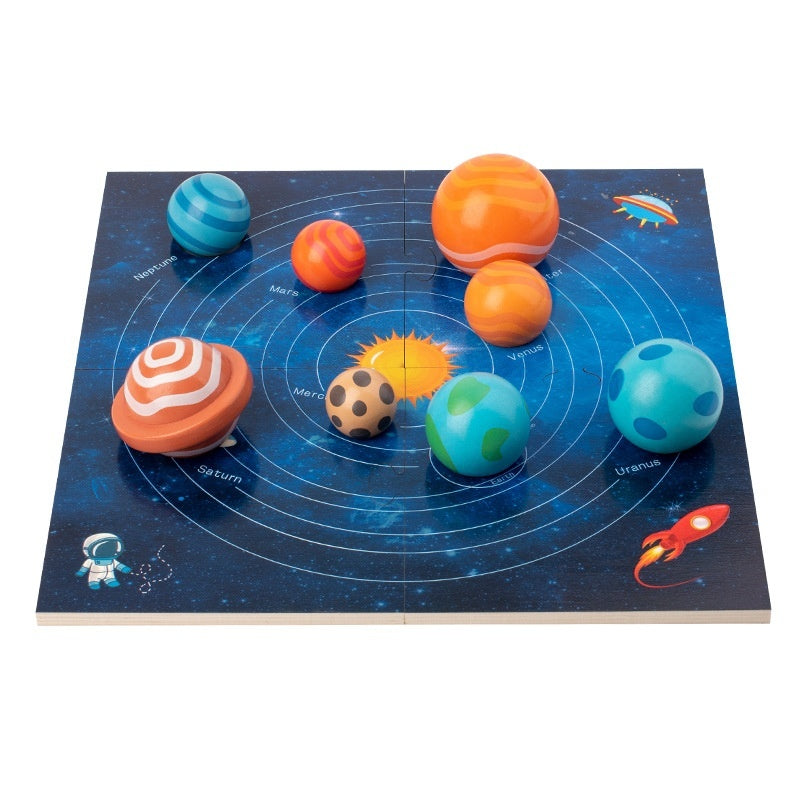 Solar System STEM Discovery Set – Planet Learning, Spatial Reasoning & Science Play (Ages 4–8)