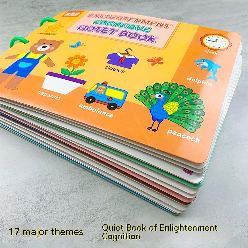 Literacy & Numeracy Quiet Book Set – Self-Directed Preschool Learning (Ages 3–4+ Years)