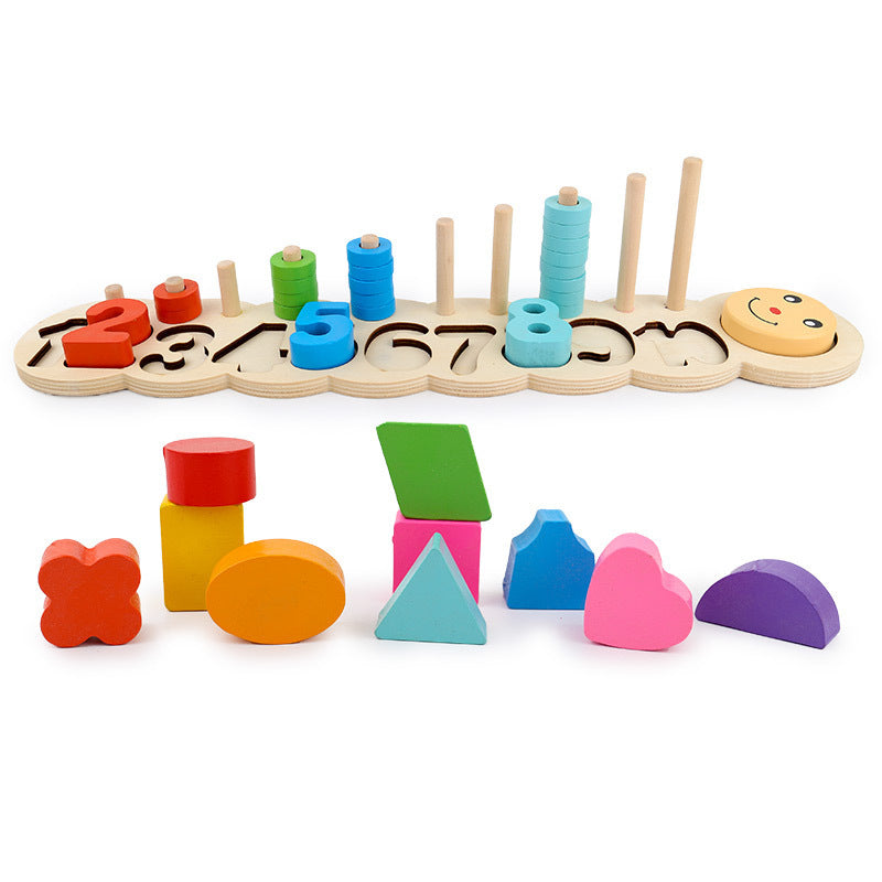 Early Numeracy Stacking Toy – Cognitive, Counting & Fine Motor Development Toy (Ages 2–4)