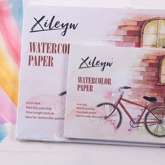 Premium Watercolour Paper Pad – Skill-Building Art Paper (Ages 7–8+)