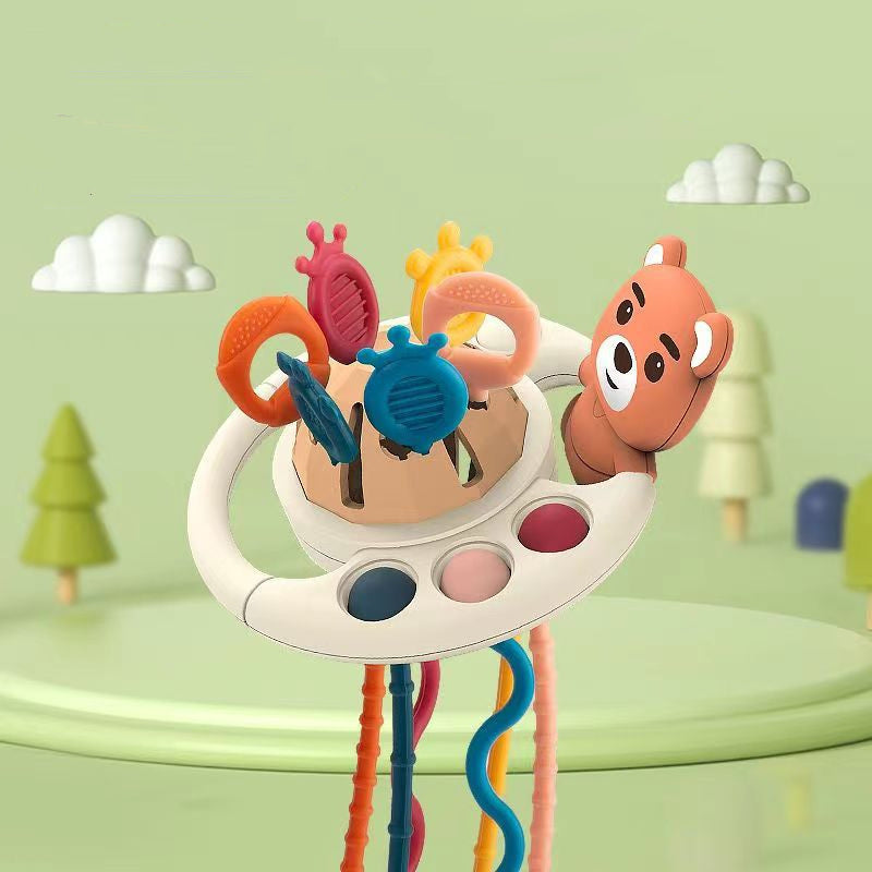 Infant Teething Sensory Soothing Toy – Oral Motor Support & Early Regulation (Ages 0–2+)