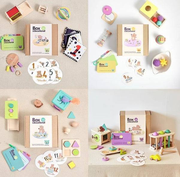 Infant Cognitive Development Discovery Kit – Sensory Play & Early Learning Foundations (Ages 0–2)