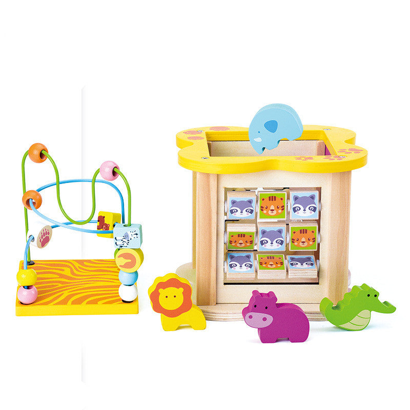 Activity Cube – Cognitive & Fine Motor Development Toy (Ages 1–3)