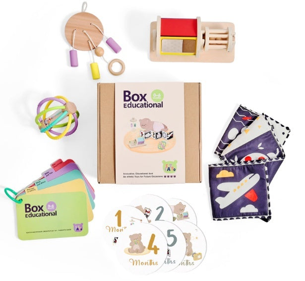 Infant Cognitive Development Discovery Kit – Sensory Play & Early Learning Foundations (Ages 0–2)