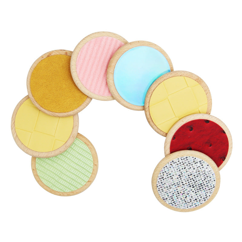 Tactile Sensory Matching Discs Set for Kids (Ages 2–4)