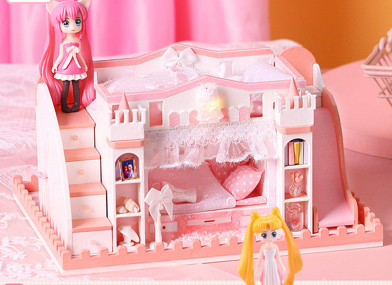 Assembled Model Dollhouse (Ages 5–8+)