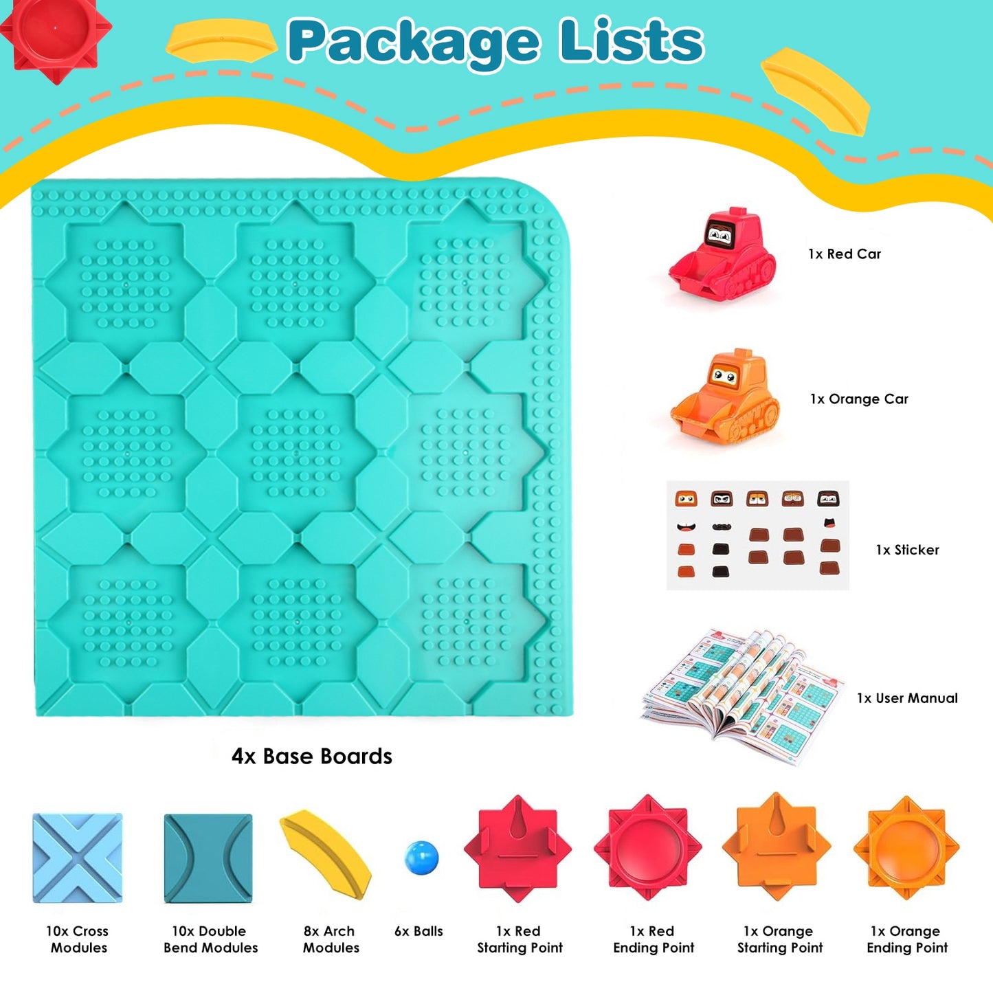 Interactive Imaginative Play Track Mat – Creativity & Cognitive Development (Ages 4–6 Years)