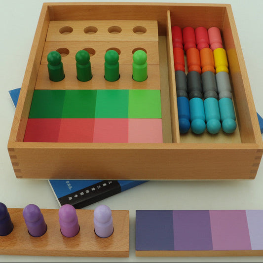Montessori Sensory Colour Game