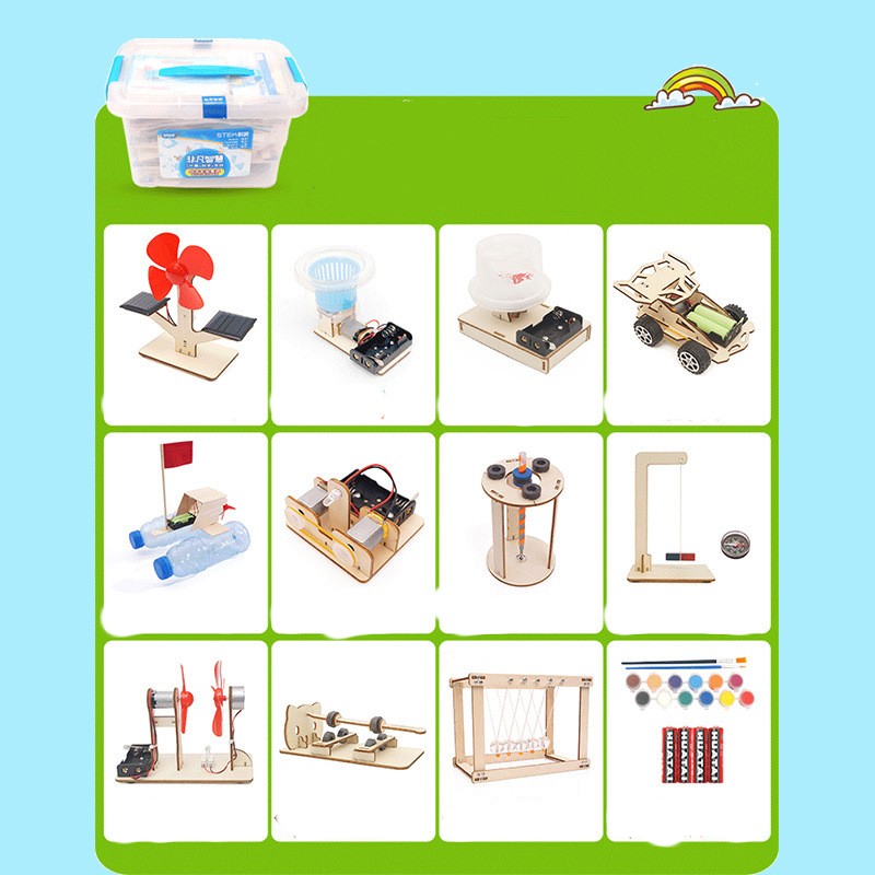 STEM Engineering Discovery Kit – Hands-On Science & Cognitive Development (Ages 6–8+ Years)