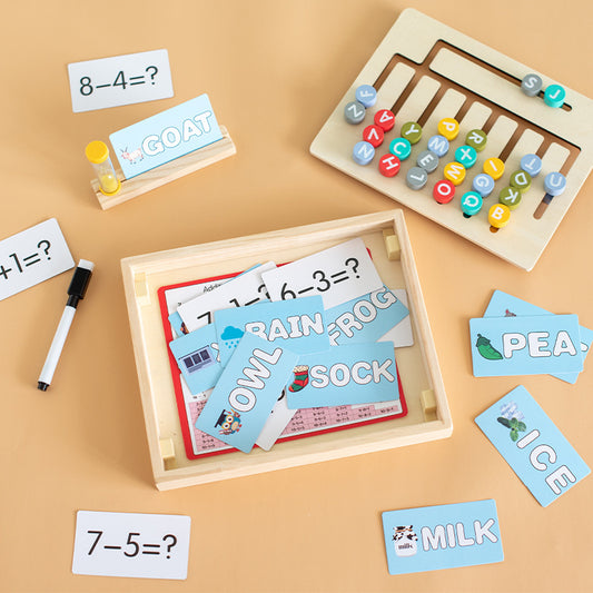 Montessori Literacy & Numeracy Learning Kit – Hands-On Early School Foundations (Ages 4–6 Years)