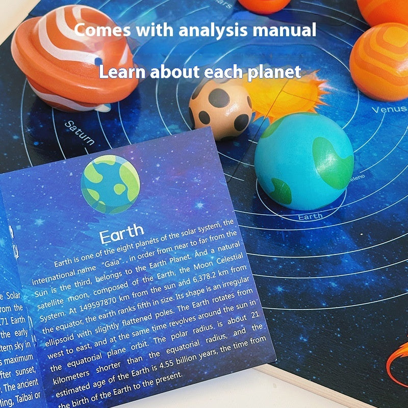 Solar System STEM Discovery Set – Planet Learning, Spatial Reasoning & Science Play (Ages 4–8)