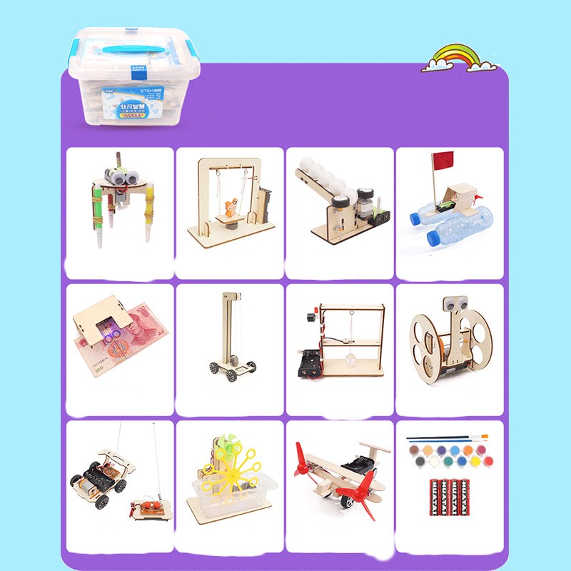 STEM Engineering Discovery Kit – Hands-On Science & Cognitive Development (Ages 6–8+ Years)