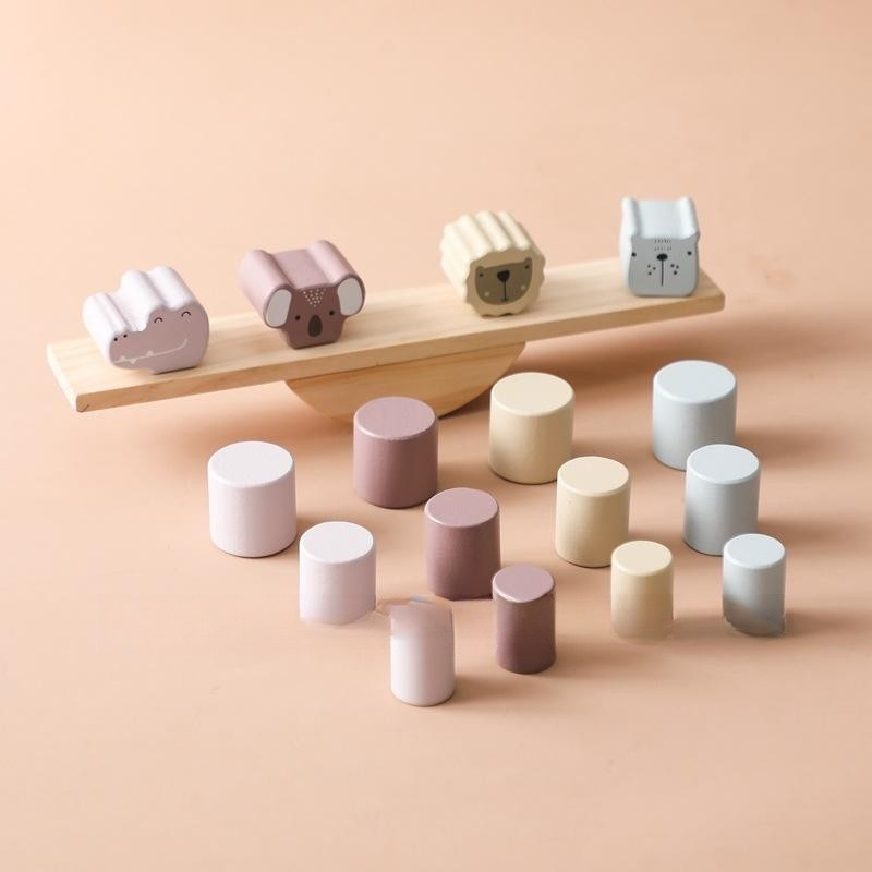 Fine Motor Balance & Coordination Stacking Toy (Ages 3–4)