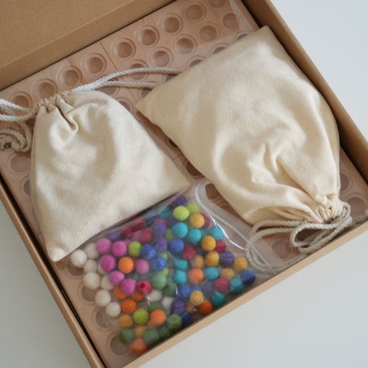 Montessori Counting & Number Board – Early Maths, Sorting & Number Sense (Ages 4–6)