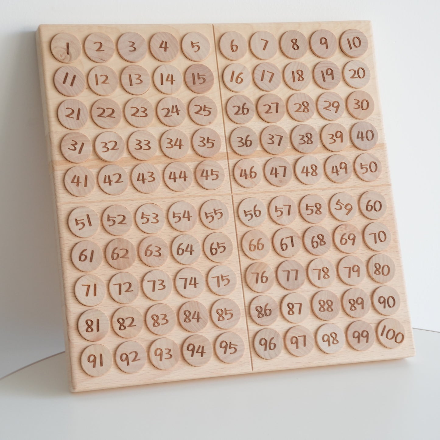 Montessori Counting & Number Board – Early Maths, Sorting & Number Sense (Ages 4–6)