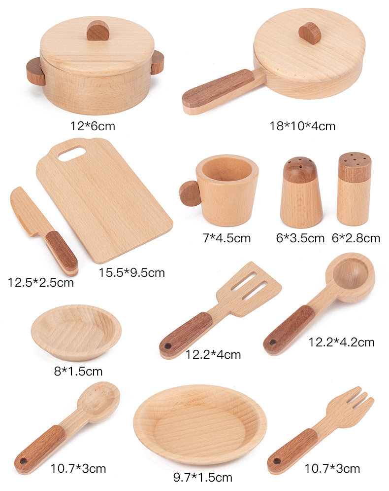 Large Practical Life Role Play Cookware Set (Ages 3–6+)